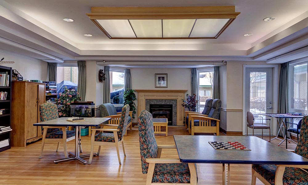 Resident Library Common Area